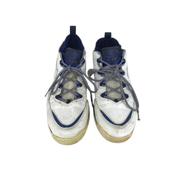 Nike Womens White Blue Air 940103 Lace Up Athletic Training Shoes Size US 10 - Picture 4 of 10